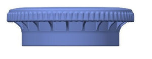 45mm SECUREgrasp® cap, Blue, Polypropylene (PP) | img_1 | Foxx Life Sciences Global | shopfls.com