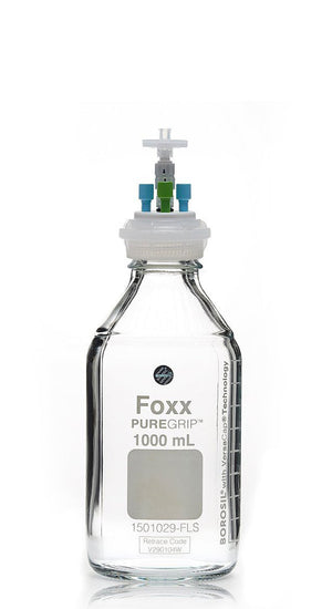 HPLC Solvent Reservoir GL45 VersaCap Bottle Assembly
