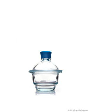 Borosil Borosilicate Glass Desiccator with Porcelain Plate
