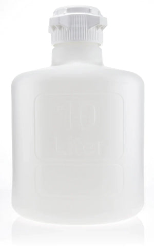 EZBio® 10L Titanium Round Carboy. Sterile PP, No Spigot, VersaCap® 83B. For bioprocessing & lab use. 1/CS | img_1 | Foxx Life Sciences Global | shopfls.com