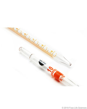Borosil Class A Serological Pipettes, Batch Certificate