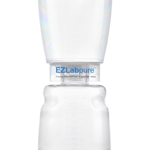 EZLabpure™ Sterile Bottle Top Filter Unit, 0.2 µm PES Membrane, 1,000 mL – Pack of 12