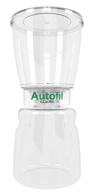 Autofil High Flow PES Bottle Top Filter, Full Assembly