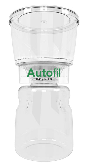 Autofil® Bottle Top Vacuum Filter Assembly 500mL, .45μm PES, 12/case | img_1 | Foxx Life Sciences Global | shopfls.com