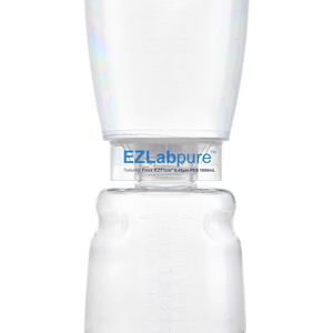 EZLabpure™ Sterile Bottle Top Filter Unit, 0.45 µm PES Membrane, 1,000 mL – Pack of 12