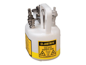 Justrite Quick-Disconnect In-Flow Safety Can