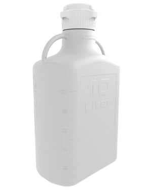 10L (2.5 Gal) High Density Poly Ethylene (HDPE) Carboy with 83B Cap | img_1 | Foxx Life Sciences Global | shopfls.com