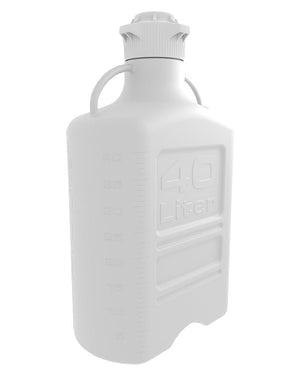 40L (10 Gal) High Density Poly Ethylene (HDPE) Carboy with 120mm Cap | img_1 | Foxx Life Sciences Global | shopfls.com