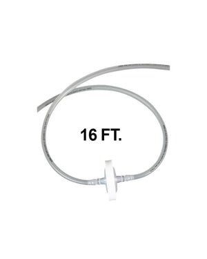 EZBio® Vactrap S™ Tubing Extension, 16 ft, with 0.2µm PTFE Vent Filter - Sterile vacuum trap for plastic bottles. | img_1 | Foxx Life Sciences Global | shopfls.com