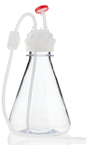 EZBio® MTO 1L Flask Assembly, 53B VersaCap®, PolyCarbonate (PC) Flat Base Flask, 6/CS - Multiple Sizes | img_1 | Foxx Life Sciences Global | shopfls.com