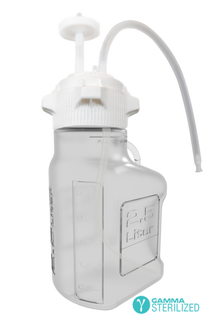 EZBio Polycarbonate Carboy, TPE Tubing w/ Dip Tube