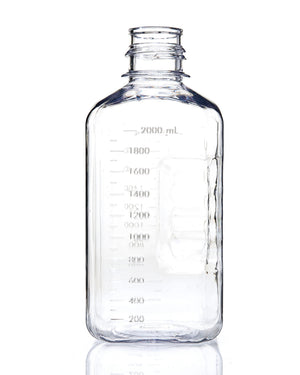 EZBio® Bottle, Polycarbonate (PC), Non-Sterile, 2L, No Cap, pk/6 | img_1 | Foxx Life Sciences Global | shopfls.com