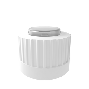 Open Top VersaCap® 38-430mm with Closed Adapter, 4/case | img_1 | Foxx Life Sciences Global | shopfls.com