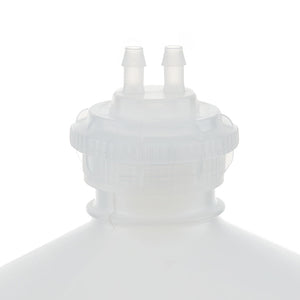 EZBio® GL45 Open Cap & Molded 2x 1/4" HB, Natural Polypropylene (PP) for Plastic Bottles - 5 | 25 | img_2 | Foxx Life Sciences Global | shopfls.com