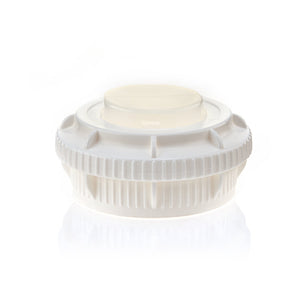 EZBio® GL45 Open Cap & Closed Adapter, White PP for Plastic Bottles - 5 | 25 | img_1 | Foxx Life Sciences Global | shopfls.com