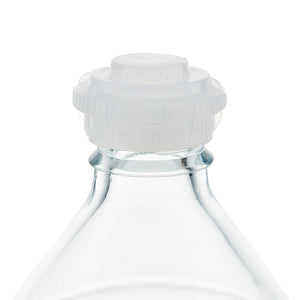 EZBio® GL45 Open Cap & Closed Adapter, Natural PP for Glass Bottles - 5 | 25 | img_2 | Foxx Life Sciences Global | shopfls.com