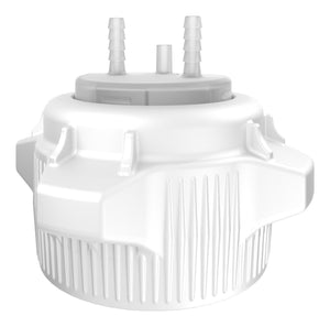 VersaCap® 83B Open with Molded 1/4" HB Adapter - Foxx Life Sciences, ideal for laboratory or bioprocessing applications. | img_1 | Foxx Life Sciences Global | shopfls.com