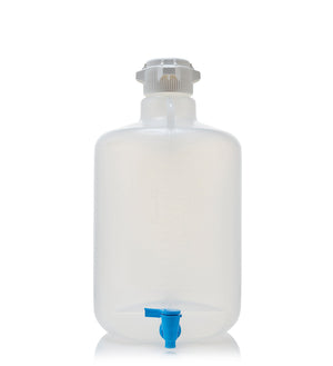 EZLabpure Polypropylene Round Carboy with VersaCap and Spigot