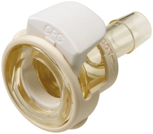 MPC Female Coupling Body, 1/4-Inch Hose Barb, Polysulfone