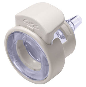 MPC K-Series Female Coupling Body, 1/8-Inch Hose Barb, Polycarbonate