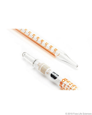 Borosil Class A Serological Pipettes, Batch Certificate