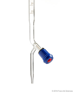 Borosil Burette with Batch Certificate as per ASTM E 287 CS/ 10, 25mL | img_1 | Foxx Life Sciences Global | shopfls.com