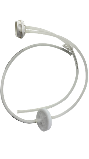 Vactrap™ G Cap Assembly, GL45 VersaCap®, PP, Tubing, for Single 2L Bottle - Foxx Life Sciences | img_1 | Foxx Life Sciences Global | shopfls.com