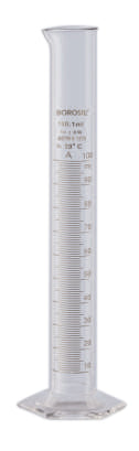 Graduated Measuring Cylinder Pour Out Single Metric ASTM 25 mL Individual Certificate, TC | img_1 | Foxx Life Sciences Global | shopfls.com