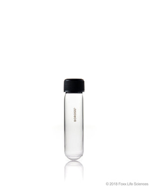 Borosil® Culture Tubes Media Round Bottom Polypropylene (PP) cap with Liner 30 mL Borosilicate CS/100 | img_1 | Foxx Life Sciences Global | shopfls.com