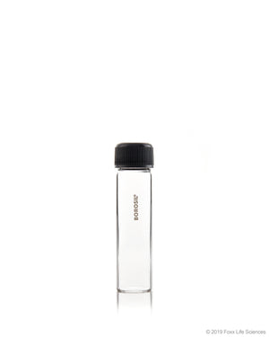 Borosil® Culture Tubes Media Flat Bottom Polypropylene (PP) cap with Liner 30 mL Borosilicate CS/100 | img_1 | Foxx Life Sciences Global | shopfls.com
