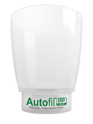 Autofil® Polypropylene Bottle Top Vacuum Filter Funnel Assembly 1L, .2μm PES, Non-Sterile, 12/case | img_1 | Foxx Life Sciences Global | shopfls.com
