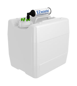 EZwaste® UN/DOT Filter Kit, VersaCap® S70, 6 ports for 1/16" OD Tubing & 13.5L Container - Foxx Life Sciences Waste Disposal | img_1 | Foxx Life Sciences Global | shopfls.com