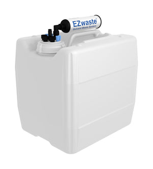 EZwaste® UN/DOT Filter Kit, VersaCap® S70, 4 Ports 1/8" & 3 Ports 1/4" OD Tubing, 1 Port 1/4"/3/8"HB, 13.5L - Laboratory Waste Solution | img_1 | Foxx Life Sciences Global | shopfls.com