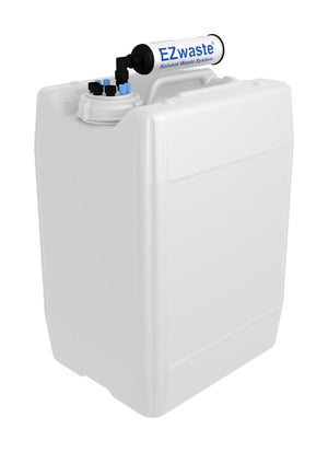 EZwaste® UN/DOT Filter Kit with VersaCap® S70, 20L Container. 4 x 1/8" & 3 x 1/4" Ports. Lab-Grade Waste Collection for Research. | img_1 | Foxx Life Sciences Global | shopfls.com