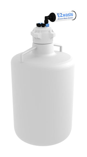 EZwaste® HD Solvent Waste System, VersaCap® 83B, 20L HDPE Container - Laboratory Waste Collection, Foxx Life Sciences | img_1 | Foxx Life Sciences Global | shopfls.com