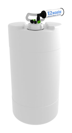 EZwaste® XL UN/DOT Filter Kit w/ VersaCap® S70, 60L Container. For 1/16" & 1/4" OD Tubing. Lab-Grade Waste Disposal Solution by Foxx. | img_1 | Foxx Life Sciences Global | shopfls.com