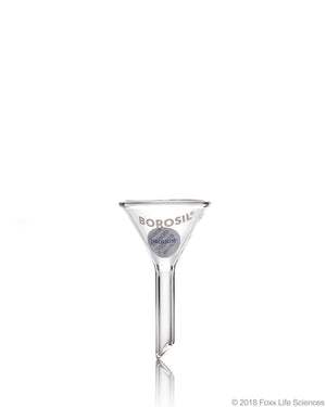 Borosil® Funnels, Short Stem, Plain, 60 deg 35 MM, ISO 4798, 3.3 Borosilicate glass | img_1 | Foxx Life Sciences Global | shopfls.com
