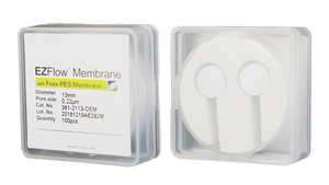 EZFlow® Membrane Disc Filter, PES, 0.22µm, 13mm, Non-Sterile, 100/pk | img_1 | Foxx Life Sciences Global | shopfls.com