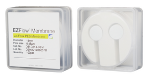 EZFlow® Membrane Disc Filter, PES, 0.45µm, 13mm, Non-Sterile, 100/pk | img_1 | Foxx Life Sciences Global | shopfls.com