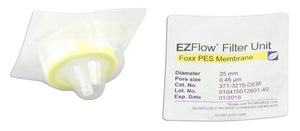 EZFlow® 25mm Sterile Syringe Filter, 0.45μm PES, 100/pack - Laboratory filtration for reliable research results. | img_1 | Foxx Life Sciences Global | shopfls.com