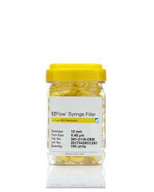 EZFlow® 13mm Syringe Filter, .45μm PES, 100/pack | img_1 | Foxx Life Sciences Global | shopfls.com