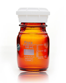 PUREGRIP® Amber Media Bottles