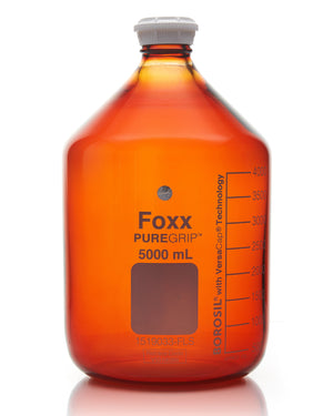 PUREgrip BOTTLES SCREW CAP AMBER 5 L | img_1 | Foxx Life Sciences Global | shopfls.com
