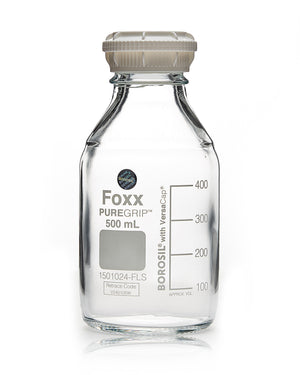 PUREgrip BOTTLES SCREW CAP Clr 500 mL | img_1 | Foxx Life Sciences Global | shopfls.com