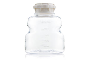 EZLabpure™ Media Bottle Polystyrene, 500mL, GL45 Closed VersaCap®, Sterile, 24/cs | img_1 | Foxx Life Sciences Global | shopfls.com