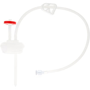 EZBiopure TR Cap Assembly with Molded Silicone Adapter