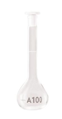 Borosil® Flasks, Volumetric, Class A, Clear, Polypropylene (PP) Stopper, 25mL, 10/19, Batch Cert, CS/5 | img_1 | Foxx Life Sciences Global | shopfls.com