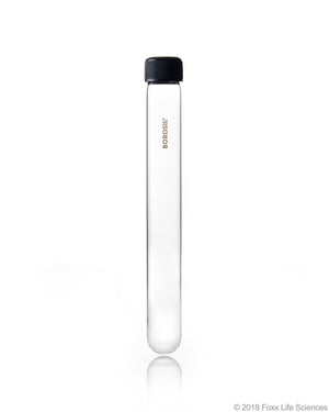 Borosil® Culture Tubes Media Round Bottom Polypropylene (PP) cap with Liner 60 mL Borosilicate CS/50 | img_1 | Foxx Life Sciences Global | shopfls.com