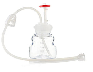 EZCellGene GL45 Wide Mouth Bottle Assembly with Overmolded Silicone Tubing