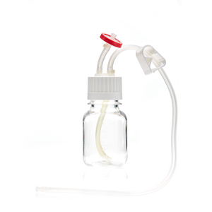 EZCellGene® SUT 125mL Bottle Assembly with VersaCap® and small-bore silicone molded tubing for sterile cell culture media transfer, 10/CS | img_1 | Foxx Life Sciences Global | shopfls.com